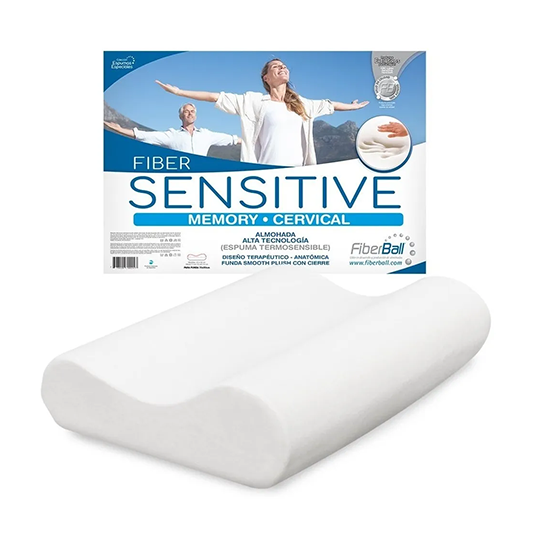 Producto Almohada Sensitive Memory Cervical | Viscoelástica (60x40)